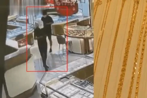 荒唐！男子带金店老板偷 5 万元金饰