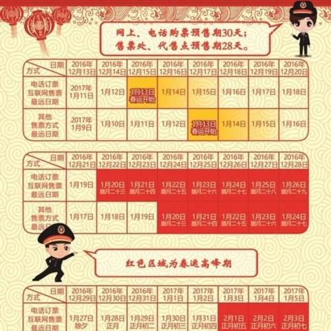除夕火车票明日开抢，春运大幕即将拉开