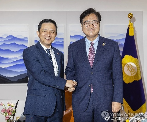 韩国国会议长禹元植抵京深化交流，共谋发展之道