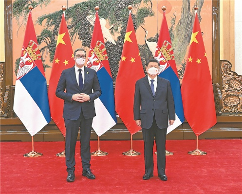 武契奇访华参加阅兵，中塞友谊深厚展现