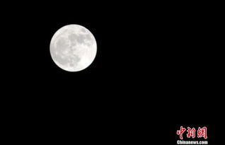 超级月亮，年度最大满月惊艳夜空