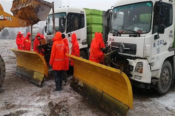 共筑防线，各部门应急联动全力备战除雪