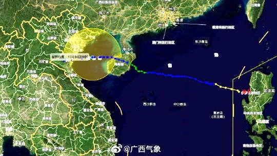 广西钦州采取五停措施应对台风来袭